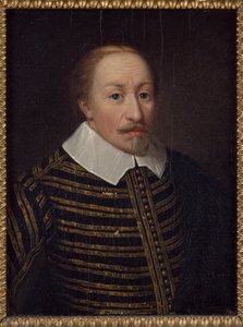 Portret van Koning Karel IX van Zweden door Ulrika Fredrika Pasch