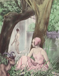 Brunelleschi illustratie voor Contes et Nouvelles de La Fontaine