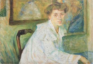 Portret van de zus van de kunstenaar
