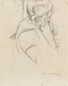 Borstbeeld van de Moeder door Umberto Boccioni