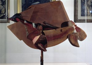 Dynamiek van een paard in beweging en huizen