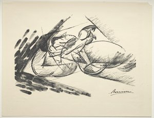 Beweging door Umberto Boccioni