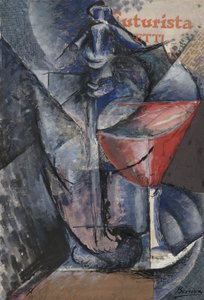 Stilleven: Glas en sifon, c.1914