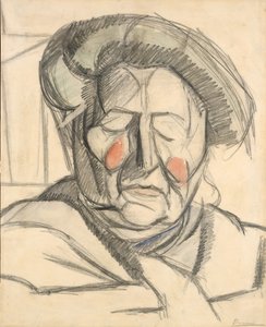 De Moeder van de Kunstenaar, 1915 door Umberto Boccioni