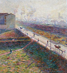 De ochtend door Umberto Boccioni
