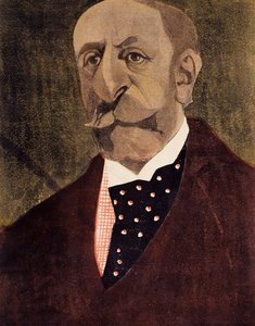 Portret van Charles Camille Saint-Saëns, Franse componist, pianist en organist