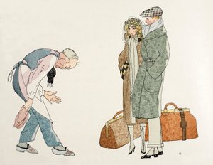 Terug naar huis van de huwelijksreis door Umberto Brunelleschi
