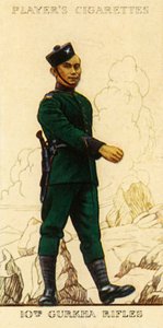 10e Gurkha Rifles, 1936 door Unbekannt