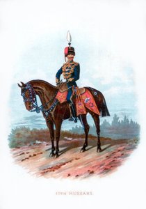 10e Huzaren, 1889 door Unbekannt