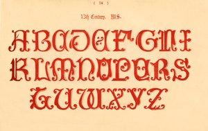 13e eeuw. MS., 1862 door Unbekannt
