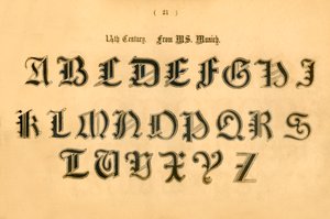 14e eeuw. Uit MS. München, 1862