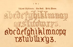 14e en 15e eeuw. Twee kleine. British Museum, 1862