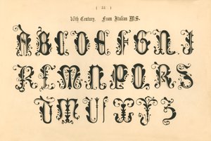 16e Eeuw. Uit Italiaans MS., 1862