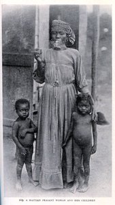 19345N HAITI Haïtiaanse boer door Unbekannt