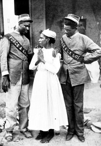Haïtiaanse politie voor de Amerikaanse bezetting in 1917