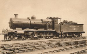 2.6.0. Gemengde verkeer locomotief nr. B343, begin 20e eeuw door Unbekannt
