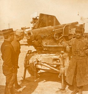 75 automatische luchtafweergeschut, ca. 1914-ca. 1918