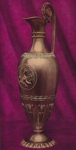 Een 20-karaats gouden ampul of zalvingsvat met afbeelding van de Magdalena, 1803 door Unbekannt