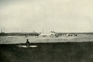 Een Britse Super-Submarine door Unbekannt