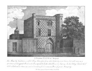 Een nieuwsgierig hek in Stepney, 1791