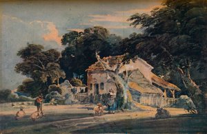 Een Boerderij in Devonshire, ca. 1798, 1921