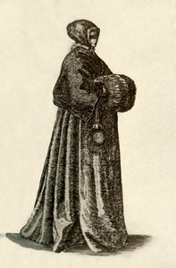 Een Nederlandse dame in buitenkleding, 1640, 1937 door Unbekannt