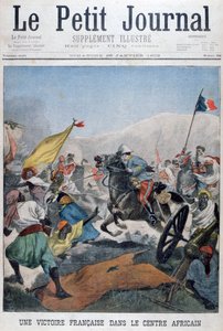 Een Franse overwinning in Centraal-Afrika, 1902 door Unbekannt