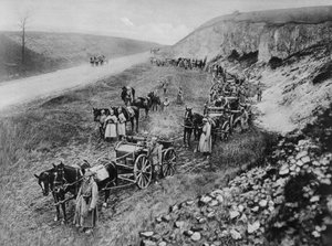 Een Duitse machinegeweereenheid, Eerste Wereldoorlog, 1915 door Unbekannt