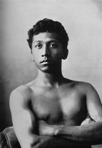 Een Hawaiiaanse jongere, Honolulu, 1902 door Unbekannt