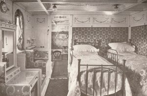Een thuis op de rollende diepte. Aan boord van een Royal Mail, 1914