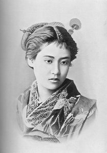 Een Japanse schoonheid, 1902 door Unbekannt