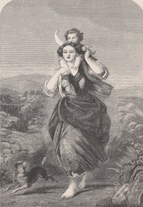 Een arbeid van liefde, uit Illustrated London News, 24 maart 1860 door Unbekannt