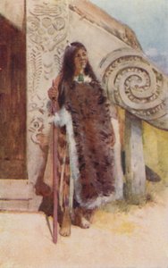 Een Maori hoofdvrouw, 1923