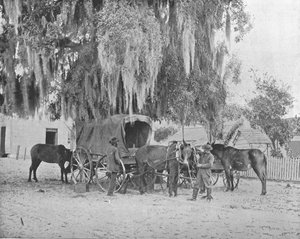 Een Koopman uit San Antonio, Texas, VS, ca. 1900