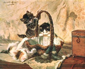 Een Vrolijk Gezelschap, 1892, ca. 1902 door Unbekannt