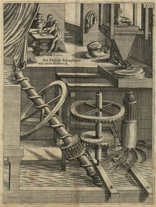 Een molen als perpetuum mobile, 1629