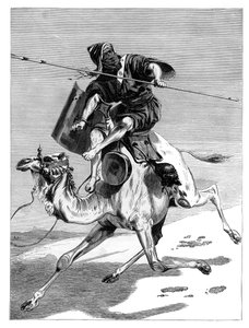 Een Moorse krijger, ca. 1890