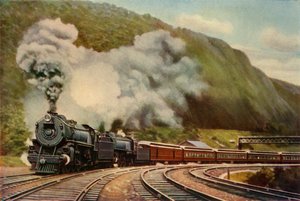 Een New York-Chicago Express, 1930 door Unbekannt