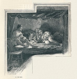 Een nacht in een opiumhol, 1891 door Unbekannt