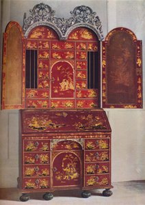 Een Rood Lak Kabinet, ca. 1685, 1936