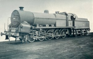 Een opmerkelijke locomotief op de Midland, 1922 door Unbekannt