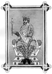 Een Saksische monarch, 1910