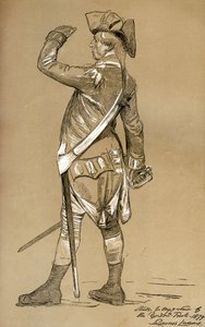 Een studie voor De Gordon-rellen, 1879 1899 door Unbekannt