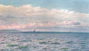 Een zonnige dag in de Solent door Unbekannt