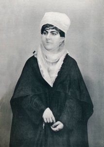 Een Turkse dame in buitenkostuum, 1912 door Unbekannt