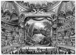 Een Verscheidenheid aan Amusement, Frans Theater door Unbekannt