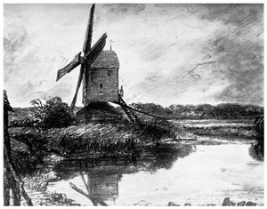 Een windmolen