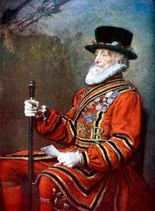 Een Yeoman van de Garde, ca. 1905