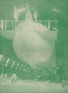 Een Zeppelin thuis, ca. 1917-1919