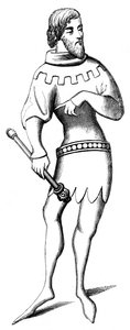 Een heraut, 14e eeuw 1849